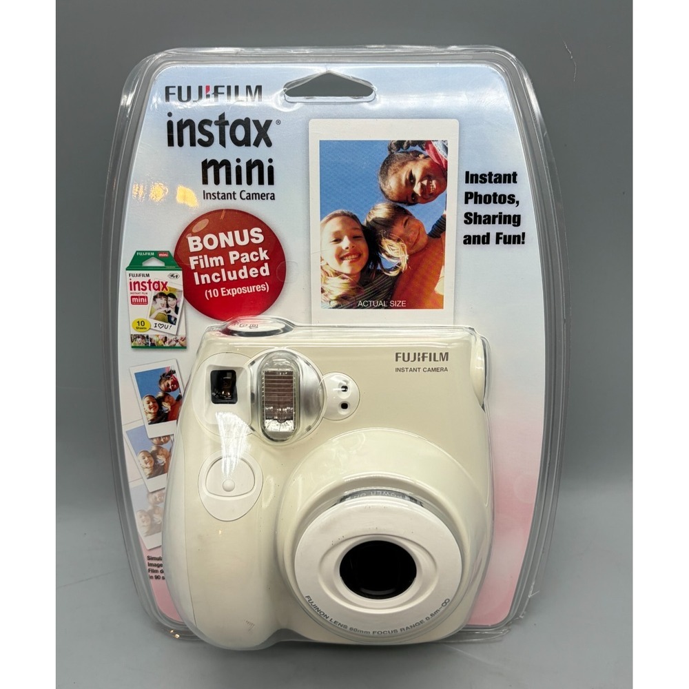 Fujifilm Instax Mini 7S Instant Camera White - Sealed